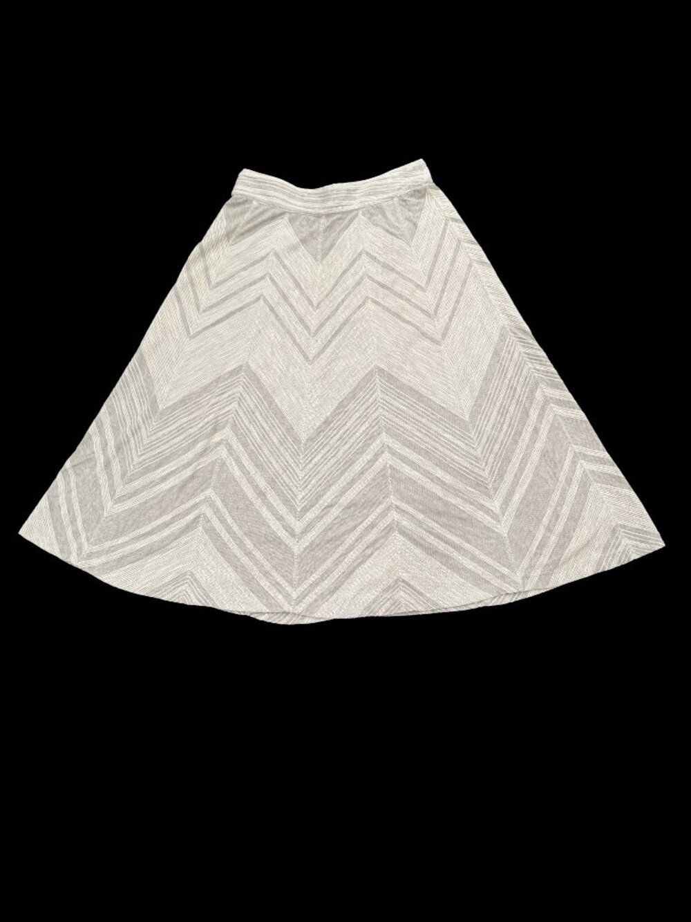 Billy Reid Skirt - Made in Italy - Chevron Texture